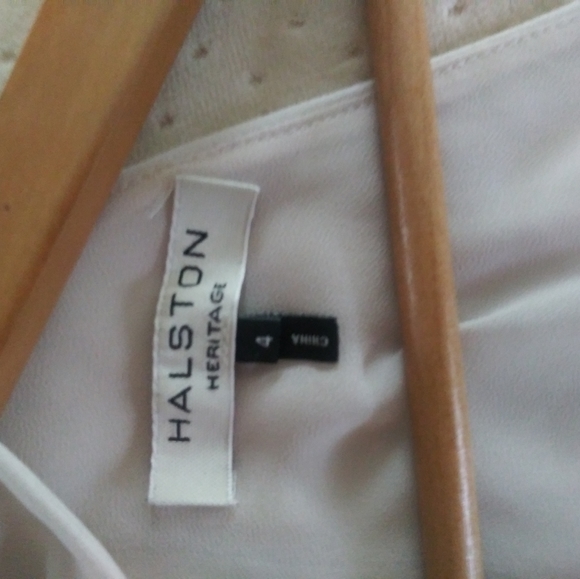 Used Halston Heritage blouse, size 4 - Picture 3 of 3